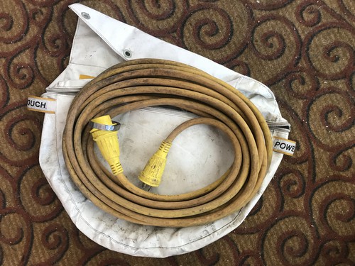 Hubbell 50 ft Shore Power Cord w/Bag