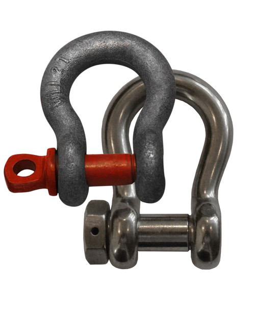 Mantus Anchor Shackle 3/8" Stainless Steel Hex Head