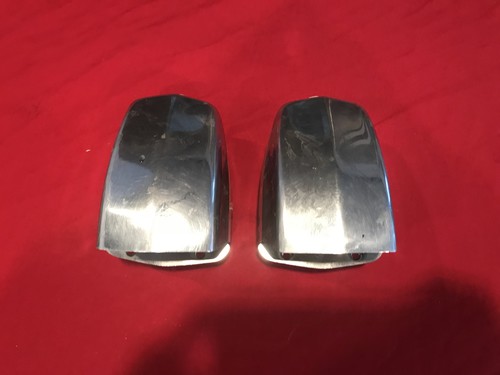 Pair of Stainless Steel Air Vent Cowls