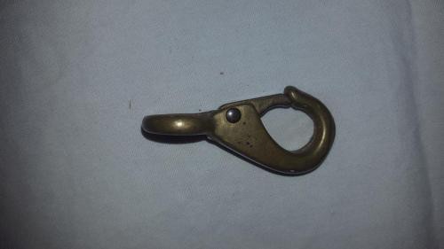 Small Bronze Fast Eye Snap Shackle