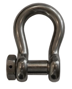 Mantus Anchor Shackle 1/4" Stainless Steel Hex Head